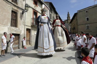 Imágenes del Día grande las fiestas de Larraga.