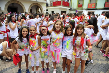 Imágenes del primer día de fiestas de la localidad.
