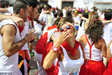 Imágenes del primer día de fiestas de la localidad.