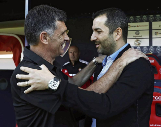 Encuentro de pretemporada disputado el viernes 11 de agosto de 2017 en el estadio de El Sadar.