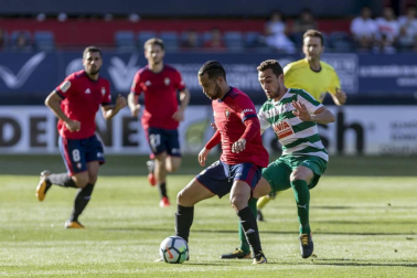 Encuentro de pretemporada disputado el viernes 11 de agosto de 2017 en el estadio de El Sadar.