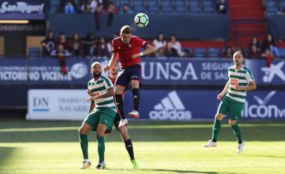 Encuentro de pretemporada disputado el viernes 11 de agosto de 2017 en el estadio de El Sadar.