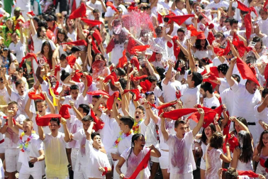 Galería del cohete de fiestas de Falces