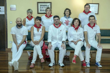 El chupinazo de fiestas de Aoiz en imágenes