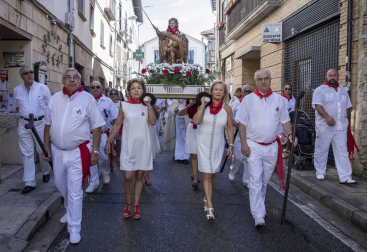Día grande de las fiestas de Aoiz en honor a San Miguel