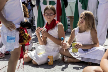 Día grande de las fiestas de Aoiz en honor a San Miguel
