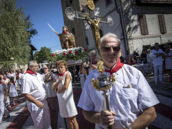 Día grande de las fiestas de Aoiz en honor a San Miguel