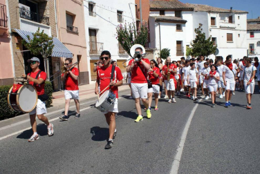 Imágenes del comienzo de las fiestas en honor a San Roque.