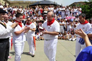 Imágenes del día grande de las fiestas de Tafalla, en honor a la Virgen de la Asunción.