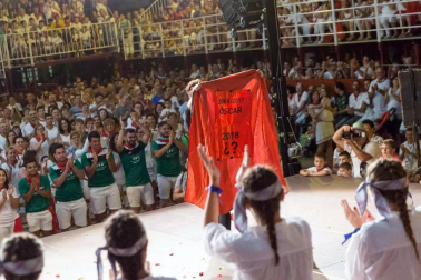 Imágenes de la procesión de San Roque y el Paloteado de las fiestas de Murchante