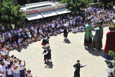 Imágenes del día de San Sebastián de las fiestas de Tafalla
