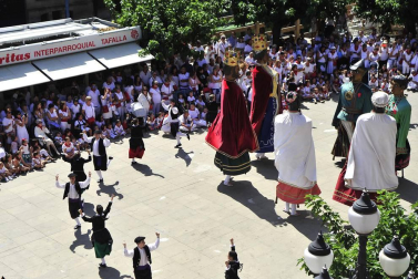 Imágenes del día de San Sebastián de las fiestas de Tafalla
