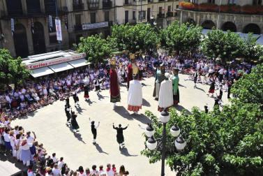 Imágenes del día de San Sebastián de las fiestas de Tafalla