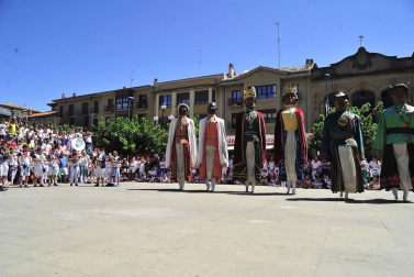 Imágenes de este acto en el último día de fiestas.