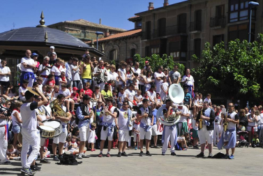 Imágenes de este acto en el último día de fiestas.