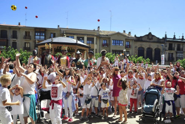Imágenes de este acto en el último día de fiestas.