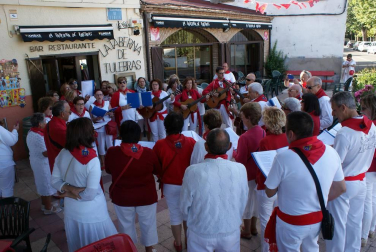 Imágenes de la procesión de las fiestas de Tulebras.