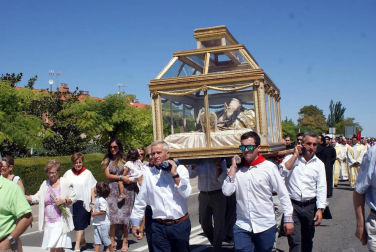 Imágenes de la procesión de las fiestas de Tulebras.