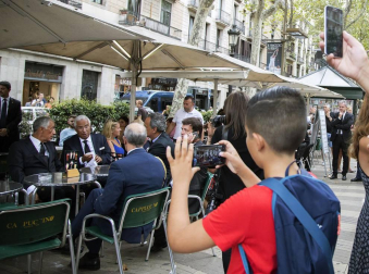 Imágenes de las dos ciudades, que tratan de recuperar la normalidad tras los ataques.