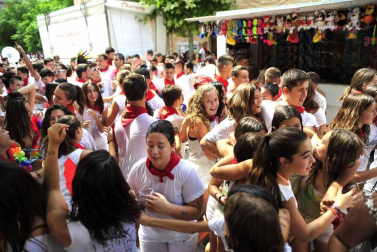 Imágenes del cohete de Marcilla 2017.