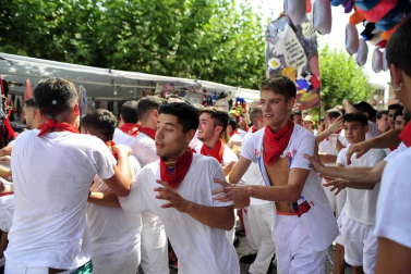 Imágenes del cohete de Marcilla 2017.