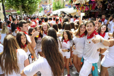 Imágenes del cohete de Marcilla 2017.