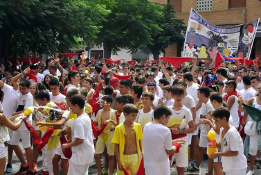 Imágenes del cohete de Marcilla 2017.