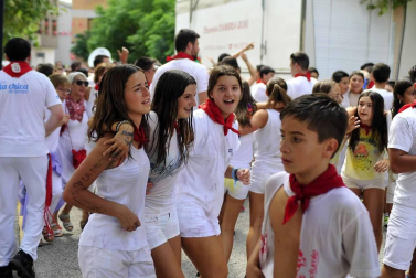 Imágenes del cohete de Marcilla 2017.
