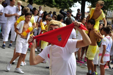 Imágenes del cohete de Marcilla 2017.