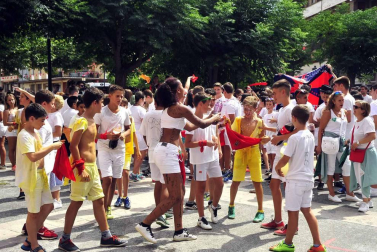 Imágenes del cohete de Marcilla 2017.