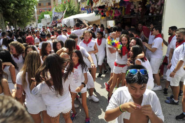 Imágenes del cohete de Marcilla 2017.