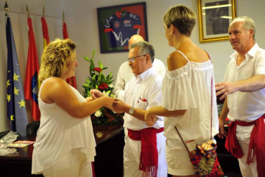 Imágenes del cohete de fiestas de Pitillas