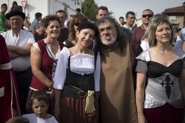 Imágenes de la fiesta medieval en Tiebas.