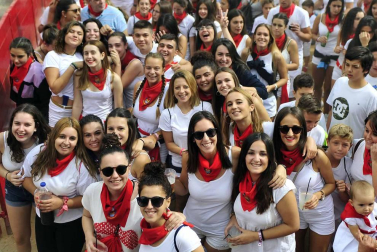 Imágenes del cohete de Caparroso.