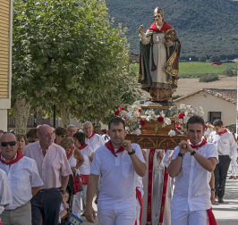 Imágenes del día del patrón de las fiestas de Ayegui