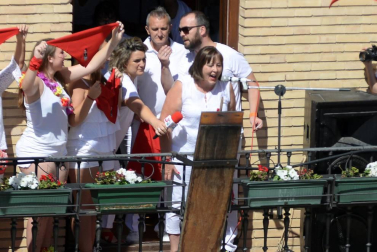 El cohete dio comienzo a las fiestas de Peralta 2017