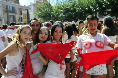 El cohete dio comienzo a las fiestas de Peralta 2017