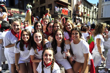 El cohete dio comienzo a las fiestas de Peralta 2017
