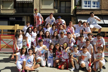El cohete dio comienzo a las fiestas de Peralta 2017