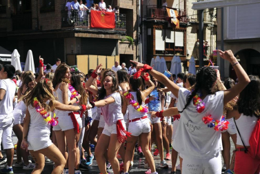El cohete dio comienzo a las fiestas de Peralta 2017