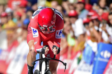 Imágenes de la Vuelta a España: etapa entre Los Arcos y Logroño
