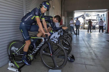 Imágenes del paso de La Vuelta por el Circuito de los Arcos