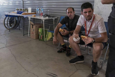 Imágenes del paso de La Vuelta por el Circuito de los Arcos