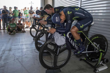 Imágenes del paso de La Vuelta por el Circuito de los Arcos