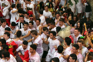 Imágenes del chupinazo 2017.