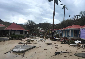 Se trata del huracán más potente que ha pasado por el Atlántico