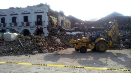 Un terremoto de 8,2 grados de magnitud ha sacudido el estado mexicano de Chiapas.