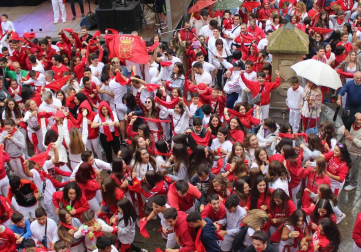Imágenes del primer días de fiestas de Viana.
