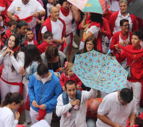 Imágenes del primer días de fiestas de Viana.