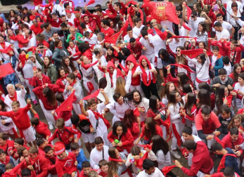 Imágenes del primer días de fiestas de Viana.